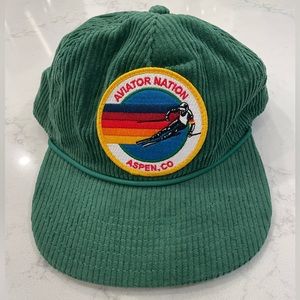 Aviator Nation Signature Aspen vintage corduroy trucker hat